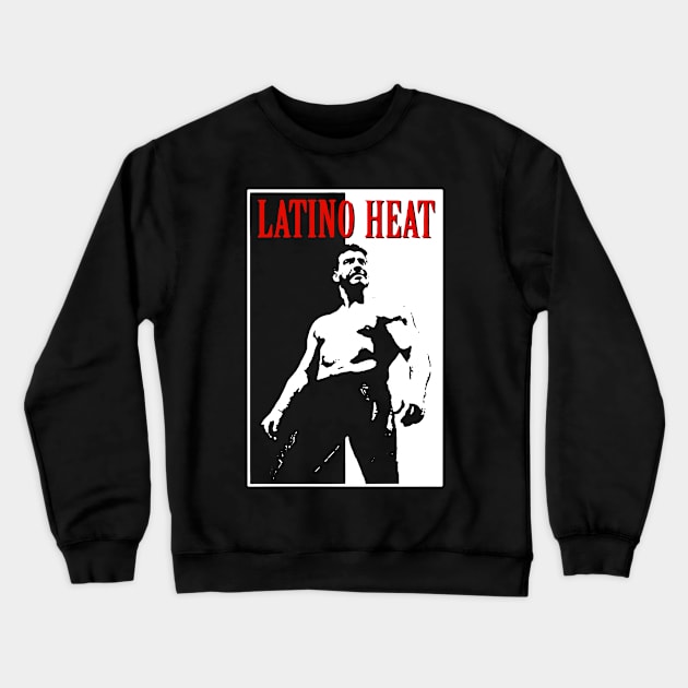 Latino Heat Crewneck Sweatshirt by cindo.cindoan